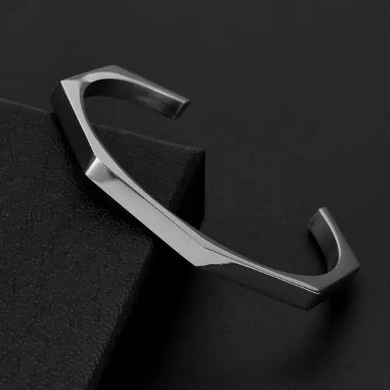 Hexagonal Stainless Steel Bracelet